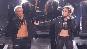 Check Me Out Miley Cyrus GIF by iHeartRadio