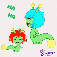 Ha Ha Lol GIF by ShimmertheGlowworm