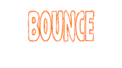 Bounce Sticker by wendweb