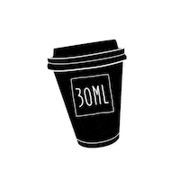 Coffee Time Morning Sticker by 30ml Coffee & Food