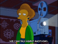 Talking Season 3 GIF by The Simpsons