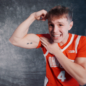 Basketball Flex GIF by Ohio State Athletics