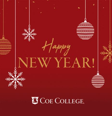 New Year GIF by Coe College