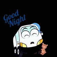 Tired Good Night GIF by Gain City