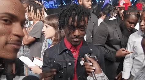 theshaderoom giphyupload red carpet lil uzi vert the shade room GIF