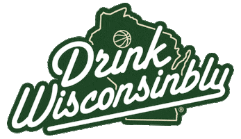 milwaukee bucks basketball Sticker by Drink Wisconsinbly