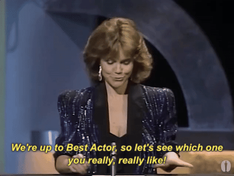 Sally Field Oscars GIF by The Academy Awards