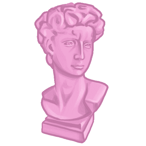 Nastasia_Tu art artist david sculpture Sticker