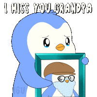 I Miss You Penguin Sticker by Pudgy Penguins