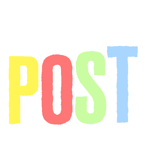 Post Text Sticker