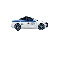 progard cars police dodge officer Sticker