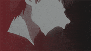 anime kiss GIF