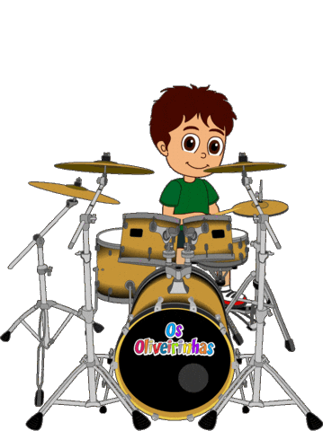 Musica Tocar Sticker by Os Oliveirinhas