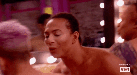 rupauls drag race all stars season 3 cheek kiss GIF by RuPaul's Drag Race