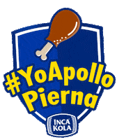 pollo a la brasa peru Sticker by Inca Kola