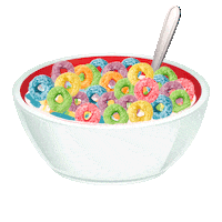 Cereal Loops Sticker by FrootLoops