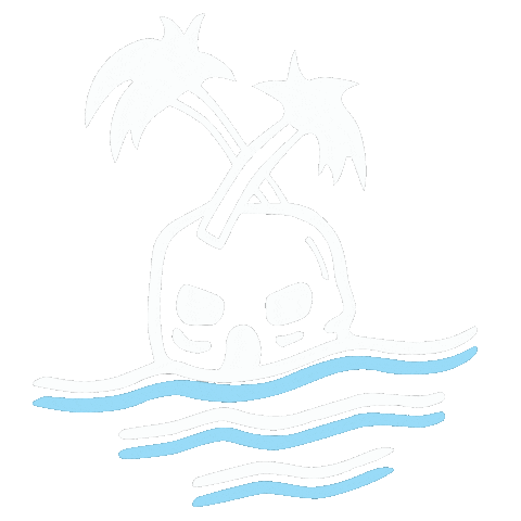 low tide lowtide Sticker
