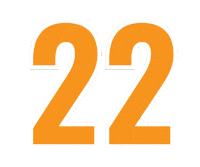 Twenty Two Pma Sticker by Upsiders