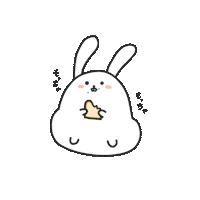 うさぎ パン Sticker