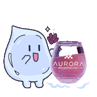 Kolagen Collagen Drink Sticker by AURORA SAFFRON COLLAGEN