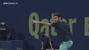 Roger Federer Art GIF by Tennis TV