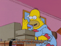 Homer Simpson Tab GIF