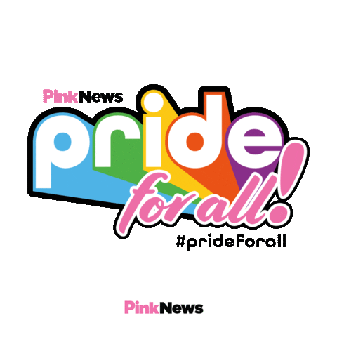 Proud Gay Sticker by PinkNews