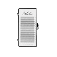 Black Friday Lashes Sticker by Borboleta Beauty