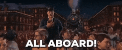 All Aboard Christmas Movies GIF by filmeditor
