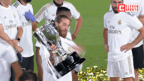 Champion Madrid GIF by ElevenSportsBE