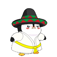 I Hate You No Sticker by Pudgy Penguins