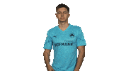 Swipe Sweating Sticker by Bundesliga