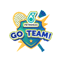 PetronasMY sports badminton racket petronas Sticker