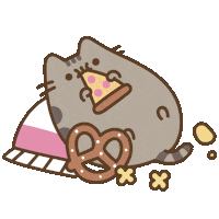Hungry Ice Cream Sticker by Pusheen