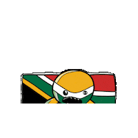 Terrifying South Africa Sticker by A Reason To Feel