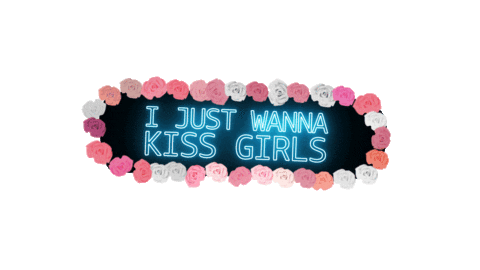 Balcony giphyupload kiss running girls Sticker