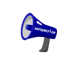 europaiparlament eu megafon európaiunió hangszóró Sticker