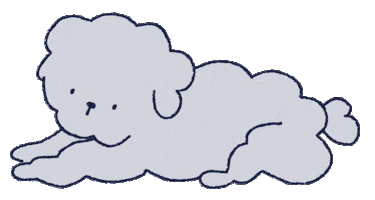 ariesdestrella dog hello hi puppy Sticker