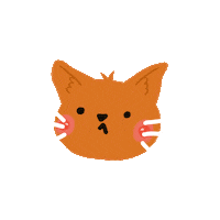 Surprised Cat Sticker