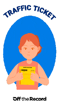 Traffic Speeding Sticker by Off The Record