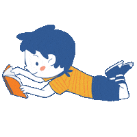 Library Lana Sticker