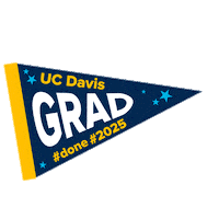Class Of 2025 Sticker by UC Davis