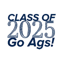 Class Of 2025 Sticker by UC Davis