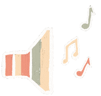 Noise Notes Sticker by Art Side of Life