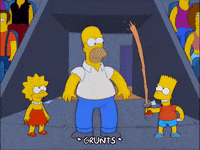 happy homer simpson GIF