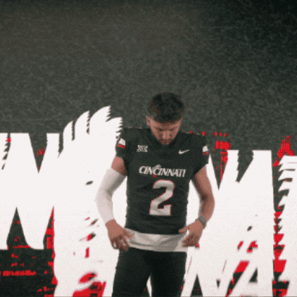 Cincinnati Football GIF by Cincinnati Bearcats