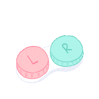 ctksoftlens softlens lenscase ctksoftlens Sticker