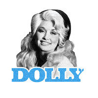 Black And White Lol Sticker by Dolly Parton