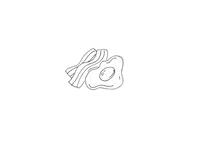littlemissun breakfast egg eggs english Sticker