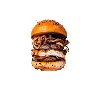 nomnommalta burger spicy nomnom nomnommalta Sticker